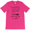 good book and coffee rectangle T-Shirt