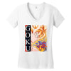 Goku Women's V-Neck T-Shirt