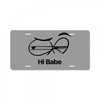 Hi Babe License Plate