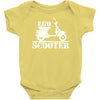 ego scooter  funny Baby Onesie