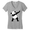 panda3 Women's V-Neck T-Shirt