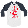 hai hater trending 3/4 Sleeve Shirt