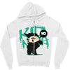mo hawk ninja Zipper Hoodie