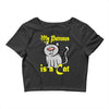 my patronus is a cat Crop Top
