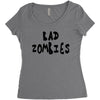 bad zombies Women's Triblend Scoop T-shirt