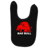 bad bull (2) Baby Bibs