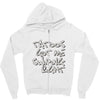 tattoos got me swiping right girls Zipper Hoodie