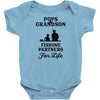 Pops And Grandson Fishing Partners For Life Infant Clothing