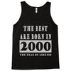 legends are born in 2000 hoodie 6 Tank Top