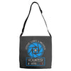 aperture science volunteer Adjustable Strap Totes