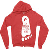 eat drink and be scary Zipper Hoodie
