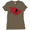 fight! red mercs, fight! Ladies Fitted T-Shirt