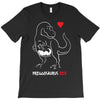 pregnant rex white and red color T-Shirt