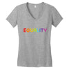 Equality LGBT Women's V-Neck T-Shirt