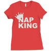 nap king Ladies Fitted T-Shirt