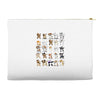 dabbing animals Accessory Pouches