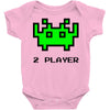 arcade player 2 Baby Bodysuit