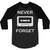retro and vintage cassette humor 3/4 Sleeve Shirt