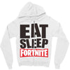 EAT SLEEP FORTNITE Zipper Hoodie