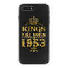 kings are born in 1953 iPhone 7 Plus Case