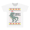 ugly dinosaur merry christmas All Over Men's T-shirt