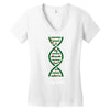 it's in my dna Women's V-Neck T-Shirt