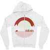 peaceful universe Zipper Hoodie