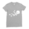 baby skeleton Ladies Fitted T-Shirt