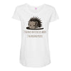 antisocial Maternity Scoop Neck T-shirt