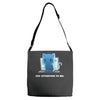 pay attention to me Adjustable Strap Totes