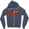 sexual tyrannosaurus Zipper Hoodie