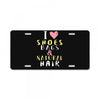 shoes bags natural hair License Plate