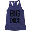 big dude Racerback Tank