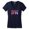 Party Like it's 1776 Women's V-Neck T-Shirt