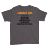 January Girl Hated By Many Youth Tee