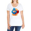 TWITTER MAN Ladies Curvy T-Shirt