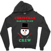 christmas baking team crew snowman Zipper Hoodie