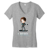 i rebel Women's V-Neck T-Shirt