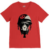 lion V-Neck Tee