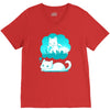 world domination V-Neck Tee