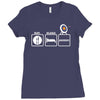 eat sleep archery Ladies Fitted T-Shirt