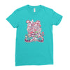 mushroom party Ladies Fitted T-Shirt