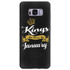 kings are born in january Samsung Galaxy S8 Plus
