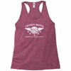 teddy boy homage Racerback Tank