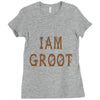 I am Groot Ladies Fitted T-Shirt