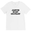 jarvis is my co pilot V-Neck Tee