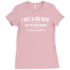 i got a dig bick Ladies Fitted T-Shirt