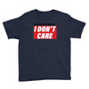 Breaking News i Don't Care Youth Tee