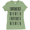 empowered women 3 Ladies Fitted T-Shirt