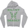 silent but deadly Zipper Hoodie